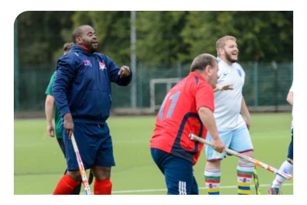 Men enjoying the benefits of physical activity