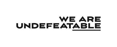 We Are Undefeatable Card Logo