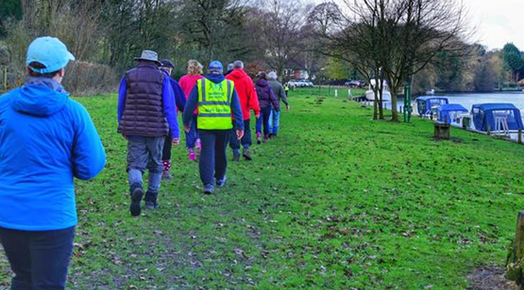 Norfolk health walk group