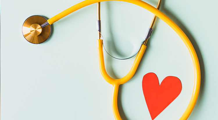 stethoscope and heart