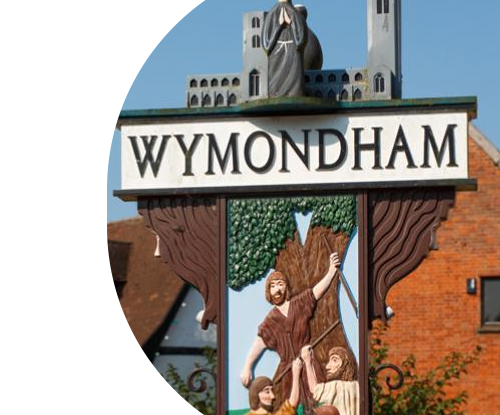 Wymondham sign