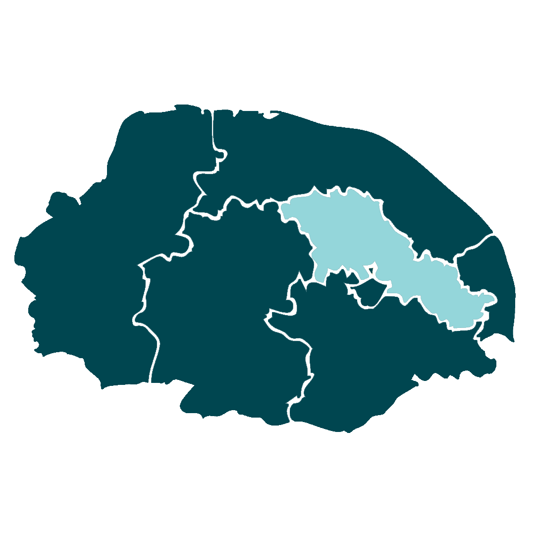 Map of Broadland