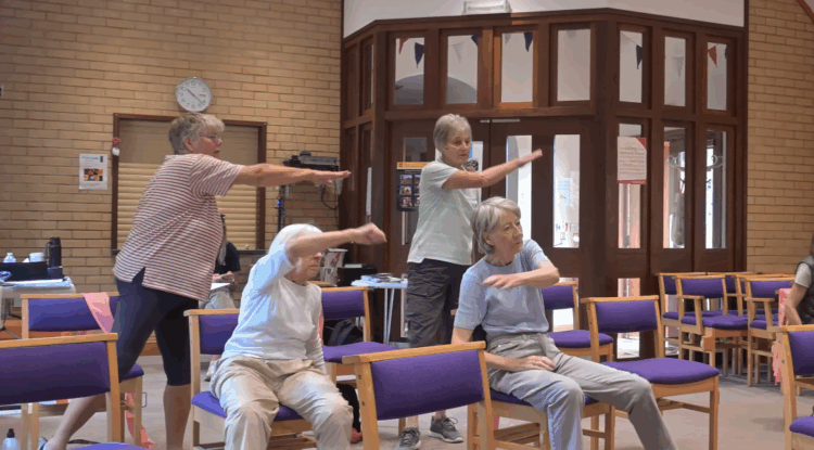 Supporting older adults to stay active in rural Terrington